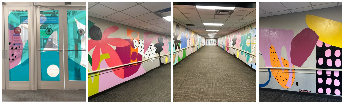 Skywalks Reimagined Expands Art in Downtown DSM Skywalk